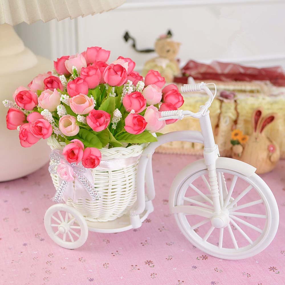خرید آنلاین گلدان طرح سه چرخه عروس